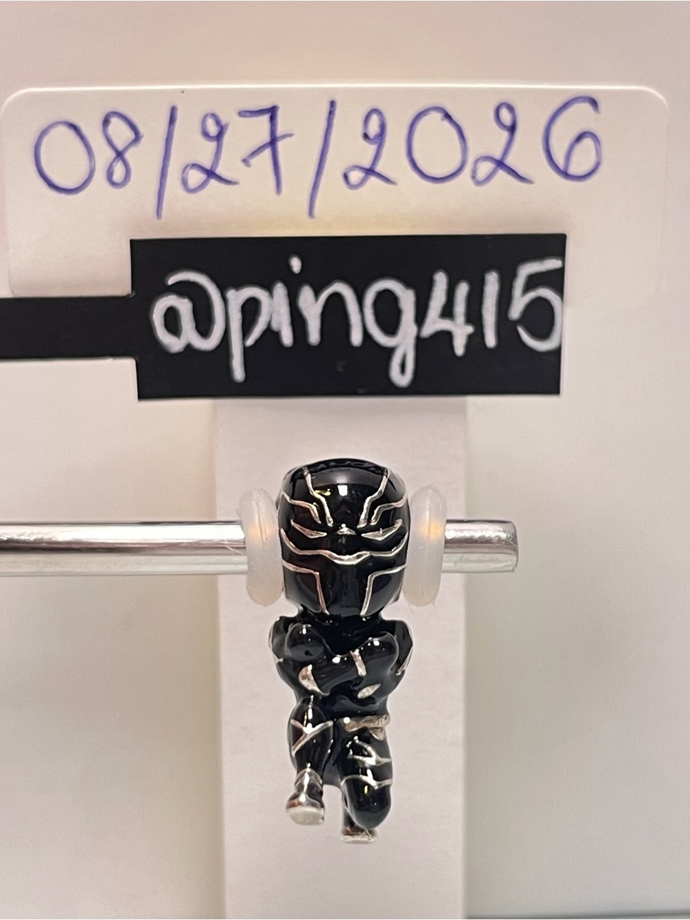 Pandora Marvel Black Panther charm - Picture 2 of 15